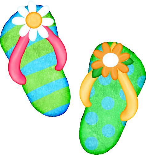 Flip Flop Clip Art - ClipArt Best | Flip flop art, Free clip art, Beach clipart