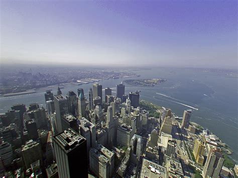 View From Top Of Twin Towers