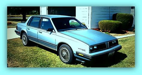 1986 Pontiac 6000 LE Sedan...the car I helped my parents pick out in about 1989. Ours was white ...