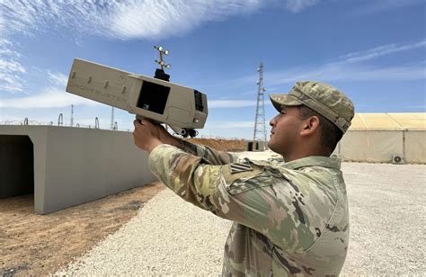 US Army Demonstrates Dronebuster Counter-Drone System During Military Exercise in Jordan