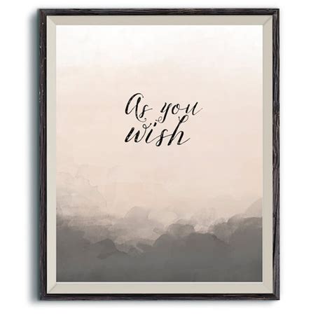 As You Wish Quote - Etsy