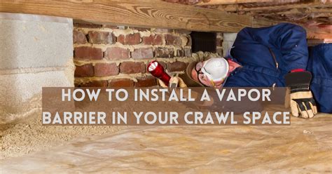 4 Steps Involved In Installing a Vapor Barrier in Your Crawl Space ...