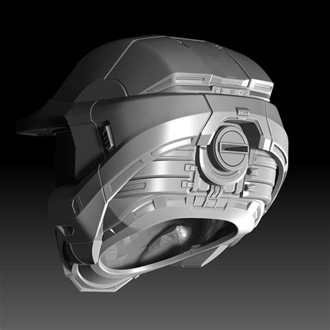 Master Chief Helmet Halo Infinite Fanmade 3D Printable Model 3D model ...