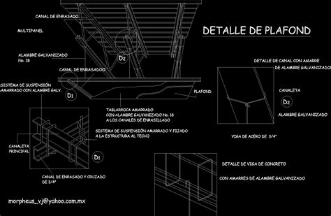 Detail Suspended Ceiling In Isometric DWG Detail for AutoCAD • Designs CAD