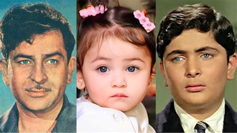 Raha Kapoor Eyes Matches Great Grandfather Raj Kapoor & Her Face Resembles Grandfather Rishi ...