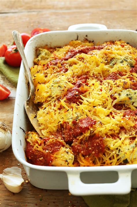 Spaghetti Squash Lasagna | Minimalist Baker Recipes