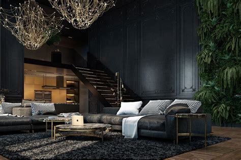 Luxury Interiors with a Charming Aesthetics in Paris