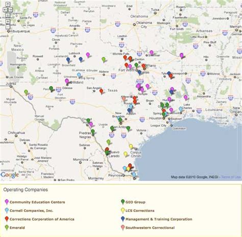 Justseeds | Mapping of Texas Private Prisons