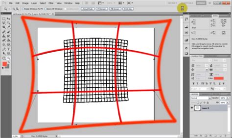 Photoshop Image Distortion Correction Tutorial (2 of 4) Complex ...