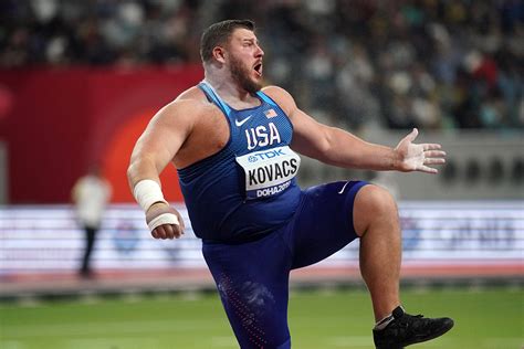 Joe Kovacs Had Reason To Smile In Doha - Track & Field News