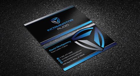 Professional, Masculine, Electronic Business Card Design for a Company by Ethien | Design #14993305