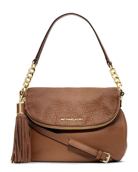 Michael kors Michael Medium Weston Convertible Shoulder Bag in Brown | Lyst