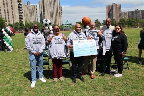 Pols announce funding to transform athletic fields at Harry S. Truman High School – Bronx Times