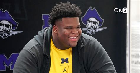 A Perfect Fit: Mammoth DL Kenneth Grant Already Resembles A Michigan ...