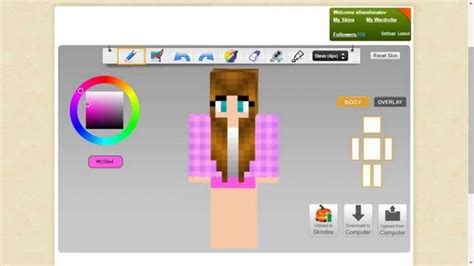 Minecraft skin editor and creator - lockqno