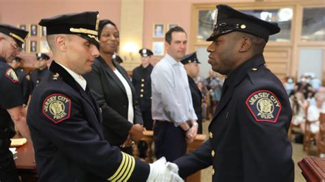 Jersey City Police Department swears in 17 new officers at City Hall ...