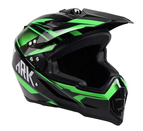 Adult Off Road Helmet (Green) | W128-Green | BMI Karts And Parts