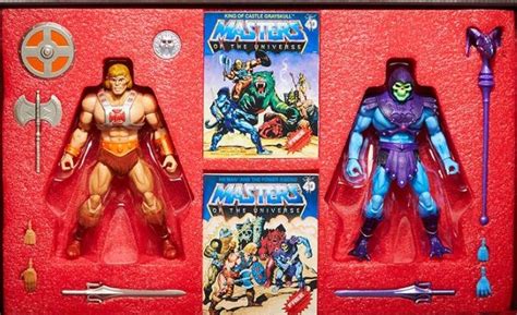 Mattel Creations Masters Of The Universe He-Man Skeletor 40th Anniversary 2022 SDCC Exclusive ...