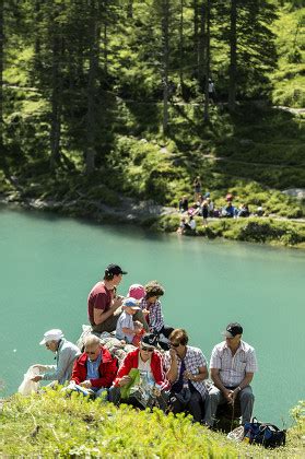 Toursits Make Most Weather Mountains Near Editorial Stock Photo - Stock Image | Shutterstock