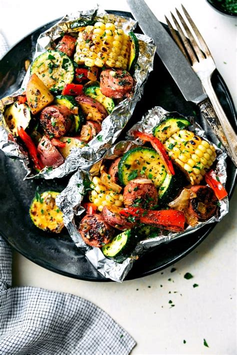 34 Tin Foil Recipes For Camping or A Mess Free Dinner