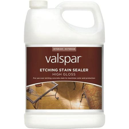 Valspar Etching Concrete Stain Sealer - Walmart.com