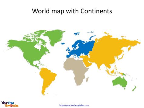 New World Map Picture Continents 2022 – World Map With Major Countries