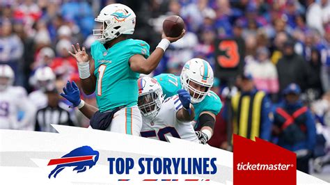 Top 5 storylines to follow for Bills vs. Dolphins | Week 4