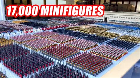 Massive LEGO Minifigure Army! Knights, Ninjago, CMFs, LotR & More