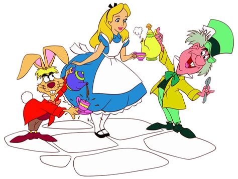 Alice in Wonderland Clipart #39491 | Alice in wonderland clipart, Alice in wonderland characters ...