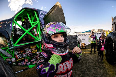 Experience the Monster Jam World Finals with Female Driver Krysten Anderson