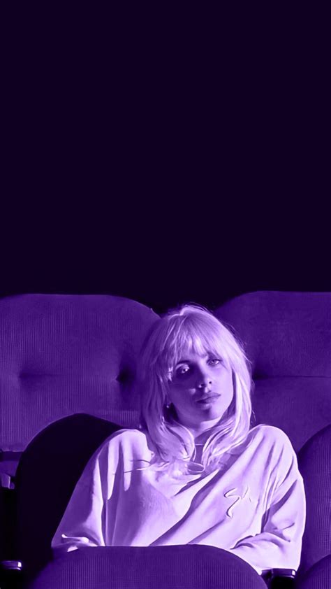 Billie Eilish HTE tour promo blonde cinema wallpaper | Billie, Billie eilish, My wife is