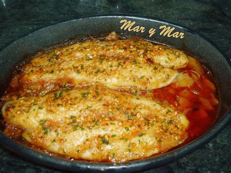 MAR Y MAR : FILETES DE PESCADO AL HORNO