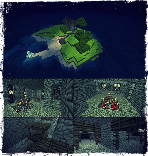 Double Dungeon Island Minecraft Map