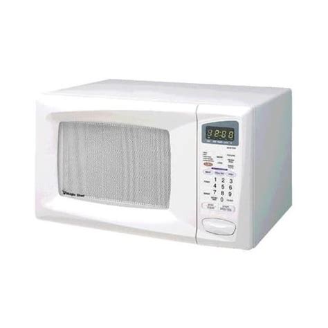 Amazon.com: Magic Chef 0.7cf 700W White Microwave ( MCB770W ): Countertop Microwave Ovens ...