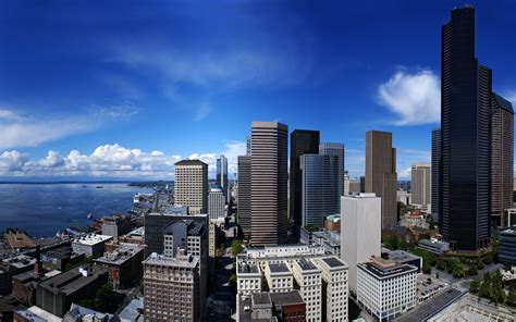 Seattle downtown - Seattle Wallpaper (11739619) - Fanpop