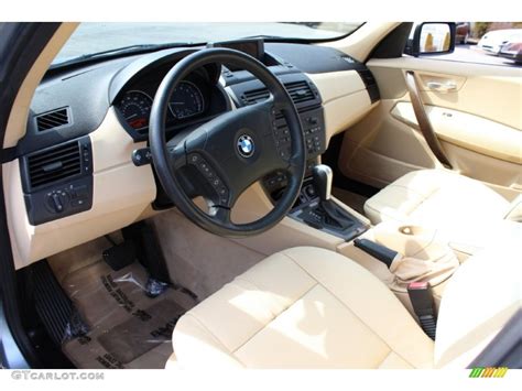 Sand Beige Interior 2006 BMW X3 3.0i Photo #62050314 | GTCarLot.com