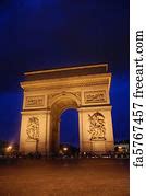 Free art print of Arc de Triomphe, Paris. Photo of Arc de Triomphe | FreeArt | fa5767456