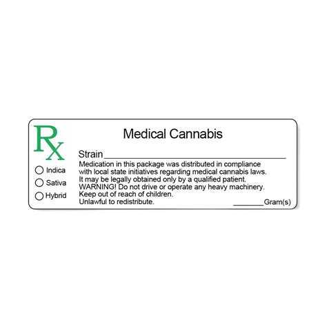 Marijuana Labels: Custom & Compliance Warning | Marijuana Packaging