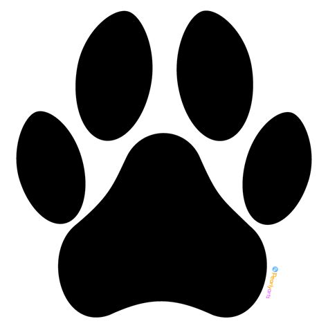 FREE Dog Paw Print Clipart (Royalty-free) | Pearly Arts