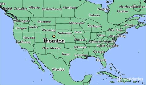 Where is Thornton, CO? / Thornton, Colorado Map - WorldAtlas.com