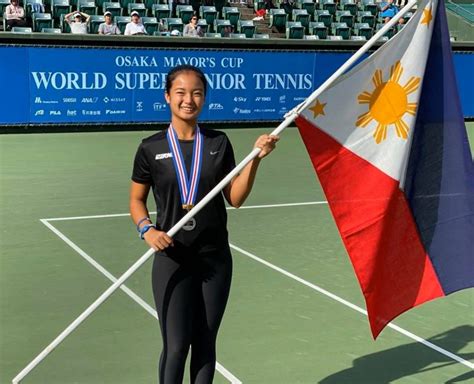 Alex Eala takes home runner-up honors at the World Super Junior Tennis tourney in Osaka ...