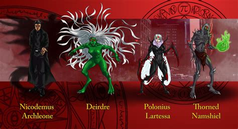 Dresden Files characters 8 by wildcard24 on DeviantArt