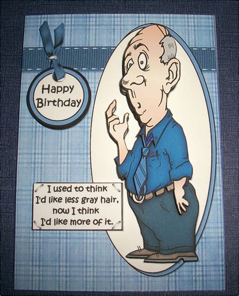 Birthday Cards for Old Men Handmade Greeting Card 3d Humorous Birthday ...