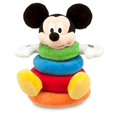 Disney Mickey Mouse Plush Stacking Toy for Baby - Walmart.com