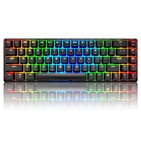 MAGIC-REFINER MK14 60% Mechanical Gaming Keyboard Type C Wired 68 Keys