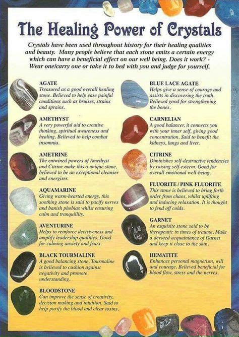 Image by Viverra on Power of Gemstones | Stones and crystals, Crystals and gemstones, Crystal ...