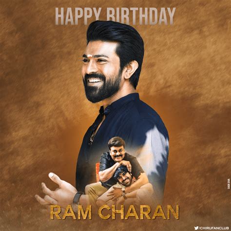 Ram Charan Birthday 2019 Posters - Social News XYZ