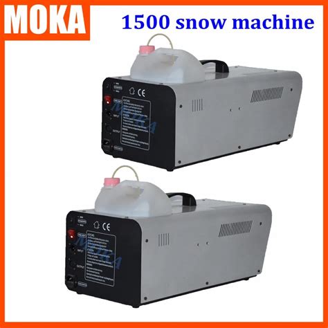 1500W artificial snow maker , wire control snow machine , snow equipment for stage dj christmas ...