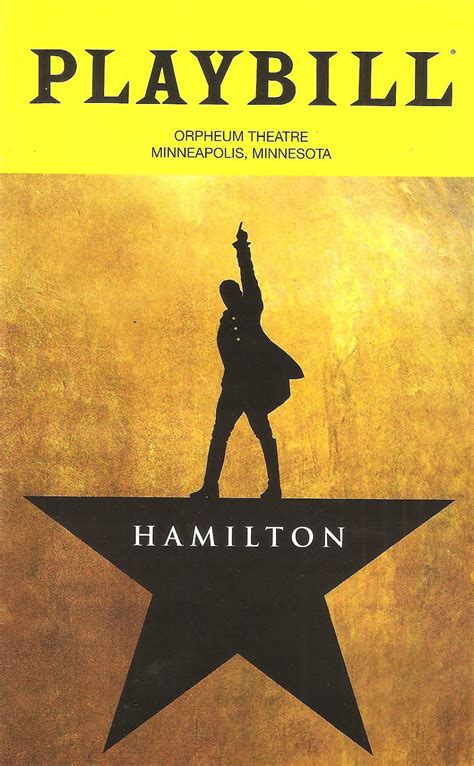 Cherry and Spoon: "Hamilton" Broadway Tour at the Orpheum Theatre