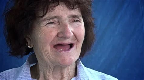 toothless old woman smiling: elderly wit... | Stock Video | Pond5